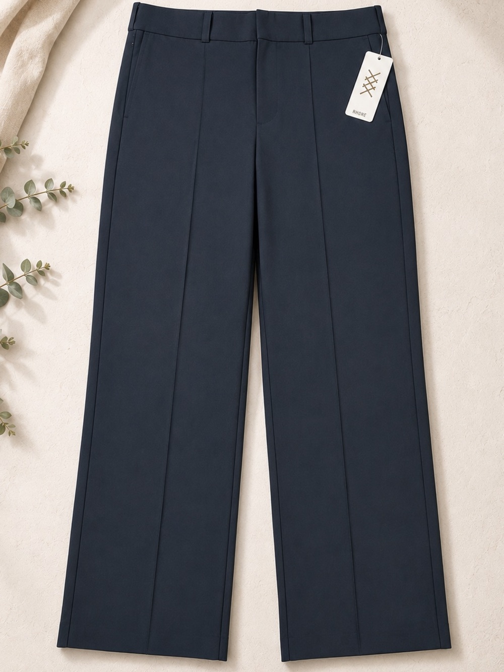 RHONE Birdie Cropped Trouser Black Flex-Knit Pro Mid weight Pants Women’s NWT